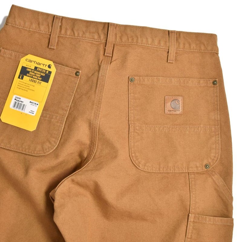 Carhartt B136 Double Front Washed Duck Utility