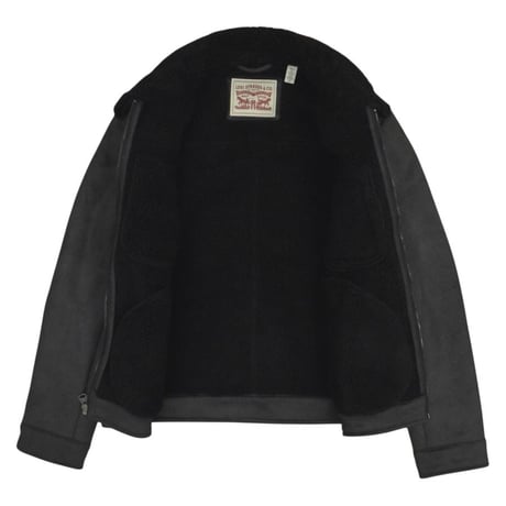 Levi's Zip Trucker Faux Jacket - Black