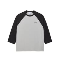 Polar 3/4 Sleeve Tee - Black/Silver