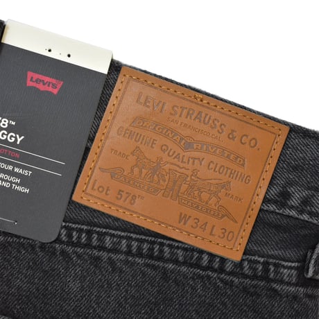 Levi's 578-0020 Baggy Jeans - Black