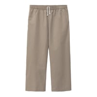 Los Angeles Apparel Poly Cotton Wide Leg Prisoner Pants - Khaki