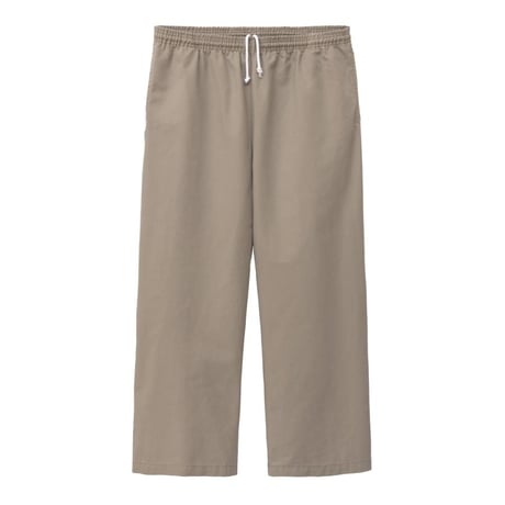 Los Angeles Apparel Poly Cotton Wide Leg Prisoner Pants - Khaki
