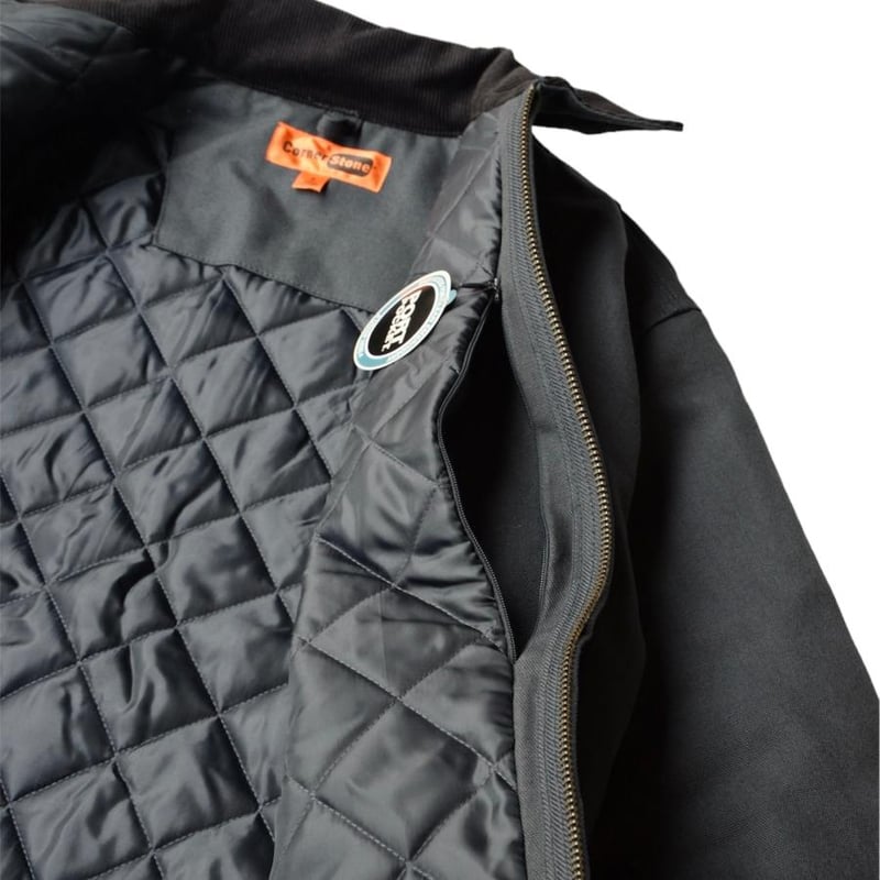 Corner Stone Duck Cloth Work Jacket - Charcoal Corner Stone Duck Cloth Work Jacket - Charcoal