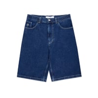 Polar Big Boy Shorts - Dark Blue w/ White Stitching
