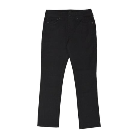 True Religion Ricky Flap Relaxed Straight Denim - Black / Blac Stitch