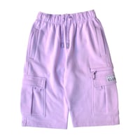 Pro Club OG Cargo Sweat Shorts - LAVENDER
