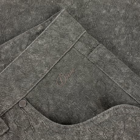 Dime Baggy Denim Pants - Electric Charcoal