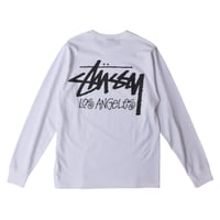 Stussy Chapter L/S Tee "Los Angeles" - White