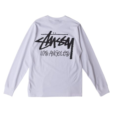 Stussy Chapter L/S Tee "Los Angeles" - White