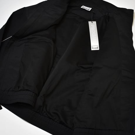 PRO CLUB Heavyweight Track Jacket - Black
