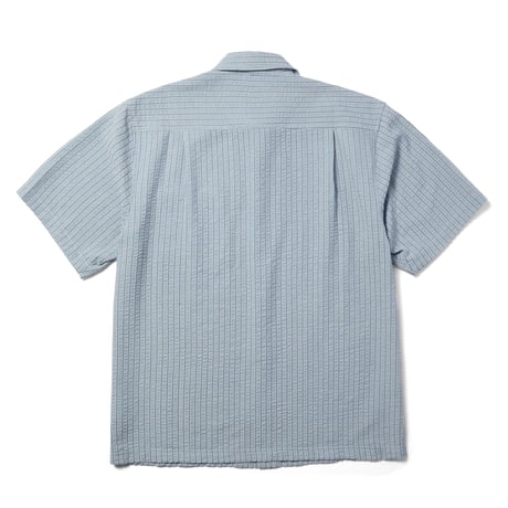 HUF Big Block Striped Shirts - Light Blue