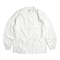 Los Angeles Apparel 1807GD 6.5oz Garment Dye Long Sleeve Tee - White