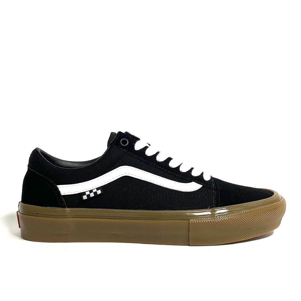 Vans Skate Old Skool - Black/White/Gum | RULEZ