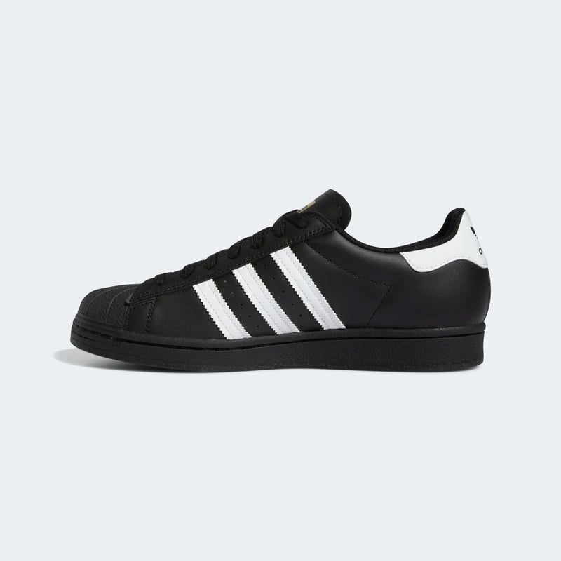 Adidas superstar black and white 6 sales