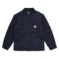 Carhartt USA Firm Duck Insulated Traditional Coat - Dark Navy