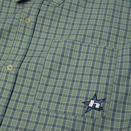 HUF H Star Plaid Shirts - Marine