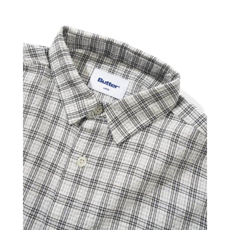 BUTTER GOODS Equipment S/S Shirt - Grey