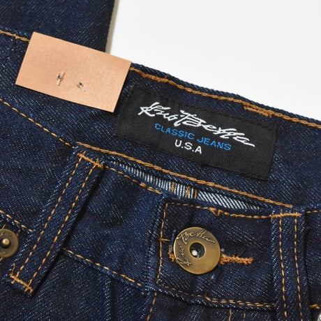 Kno-betta Ultra Wide Leg Jean - Raw Blue
