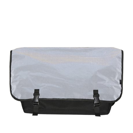 Packing Reflective Messenger Bag - Black [PA-058]
