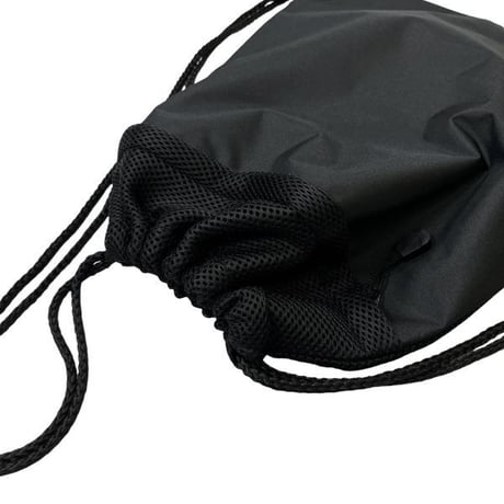 Port Authority Cinch Pack with Mesh Trim - Black