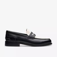 Clarks Craft James Lo Loafer - Black Combination