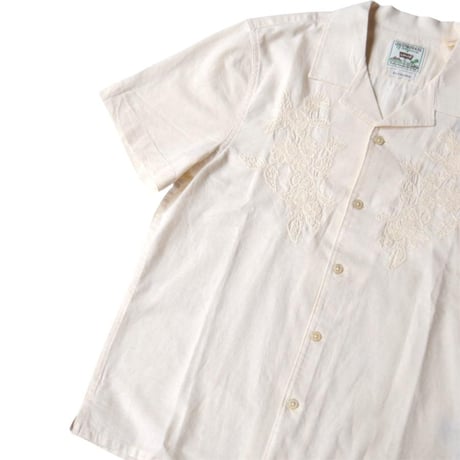 Levis Sunset No PKT Camp Shirts - Oatmeal 0003