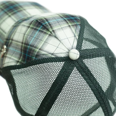 YARDSALE PHANTASY PLAID CAP - GREEN