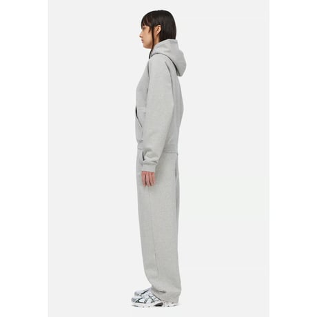Dime Classic Small Logo Hoodie - Heather Gray