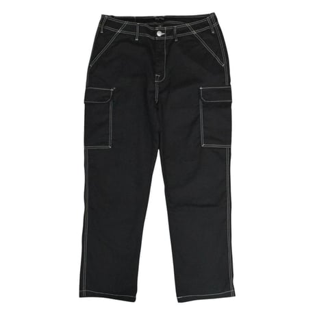 True Religion Straight Ladder SN Cargo - Jet Black