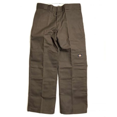 Dickies Loose Fit Double Knee Work Pants - Dark Brown