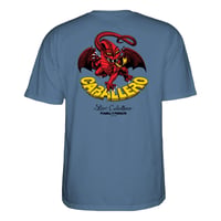 Powell Peralta Steve Caballero Dragon II Tee - Indigo Blue