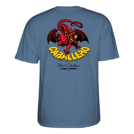 Powell Peralta Steve Caballero Dragon II Tee - Indigo Blue