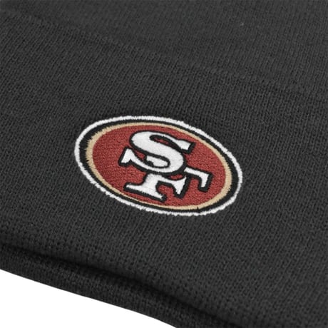 San Francisco 49ers Beanie - Charcoal