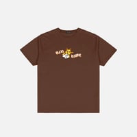 Dime Glo Dime Sun T-Shirt - Dark Brown