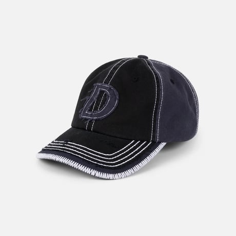 Dime Wavy D Low Pro Cap - Black