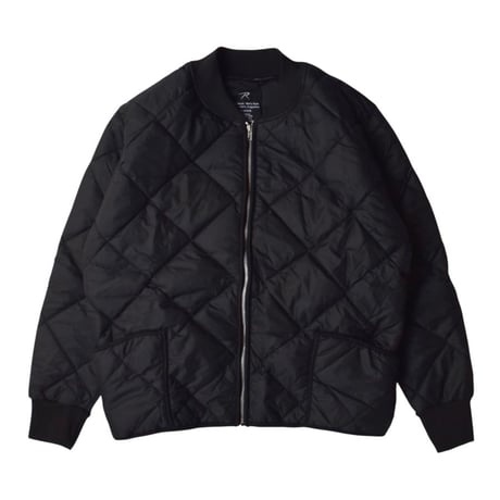 Rothco Diamond Quilted Jacket - Black