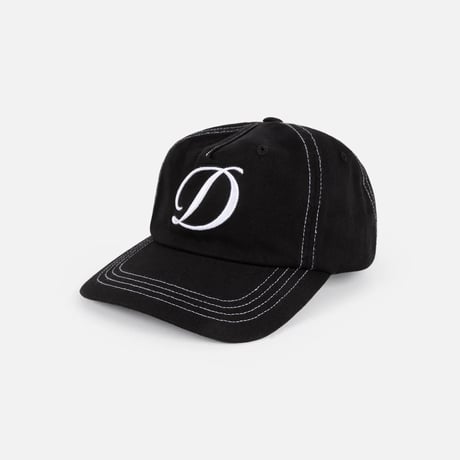 Dime Cursive Denim Worker Cap - Black washed
