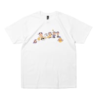 Snoopy LA Lakers S/S T-Shirts - White