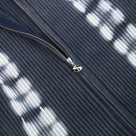 YARDSALE TIEDYE FULL ZIP - NAVY