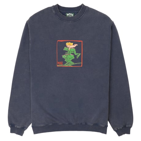 Pass~Port & May Gibbs Leap Frog Sweater - Acid Navy