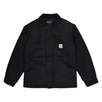 Carhartt USA Firm Duck Insulated Traditional Coat - Black