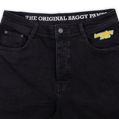 Homeboy x-tra Monster Denim Shorts - Washed Black