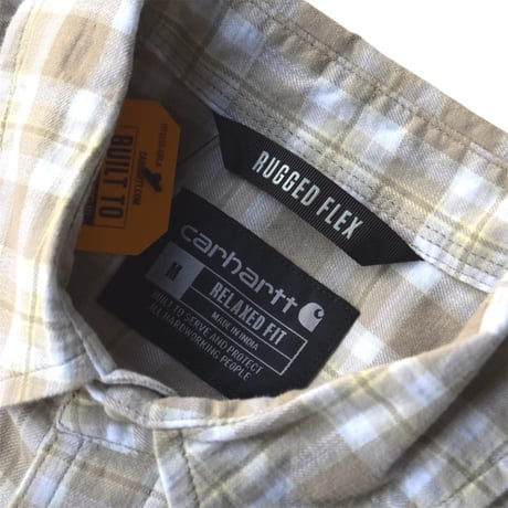 Carhartt US  Relaxed Fit Bozeman S/S Plaid Shirts - EC0