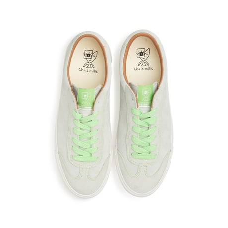 Last Resort AB VM004 Milic Suede - Green Tint/White