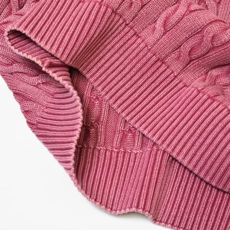 Cotton On Box Fit Cable Crewneck Sweater - Red
