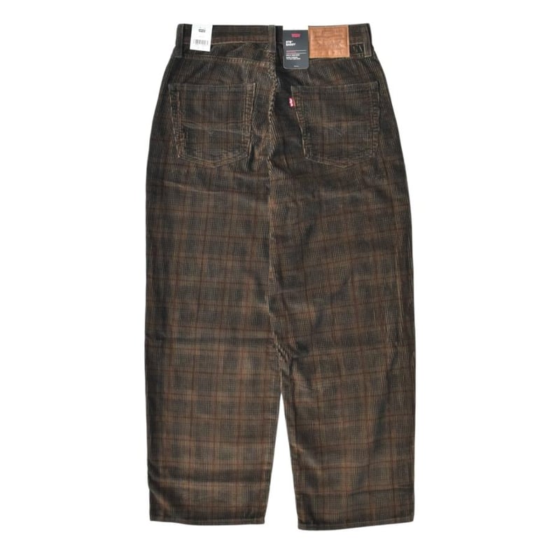 Levi's 578-0033 Baggy Plaid Corduroy Pants - Br