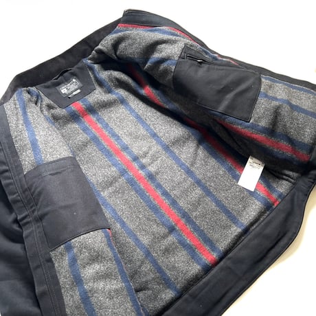 US Carhartt Relaxed Fit Duck Blanket-Lined Detroit Jacket - Black