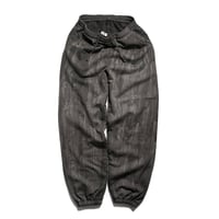 Los Angeles Apparel HF04DD 14oz Heavy Fleece Pants Drip Dye - Black