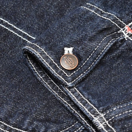 Dickies Denim Blanket Lined Chore Coat - Rinsed Indigo