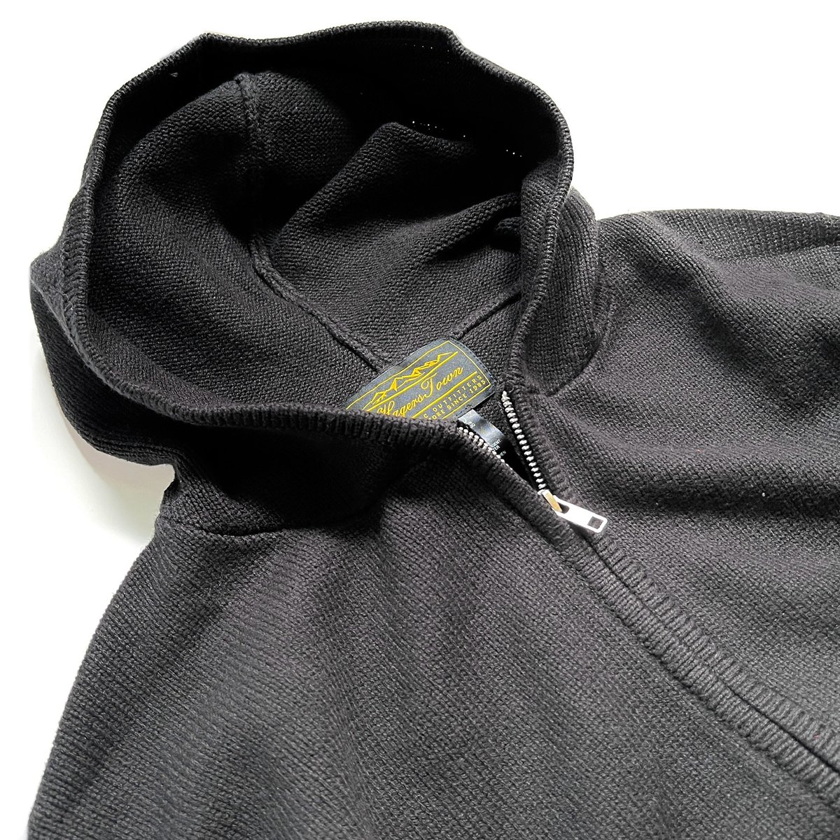 トップス Hagerstown double zip cotton knit hoodie Hagerstown Double Zip Cotton Knit Hoodie - Blue